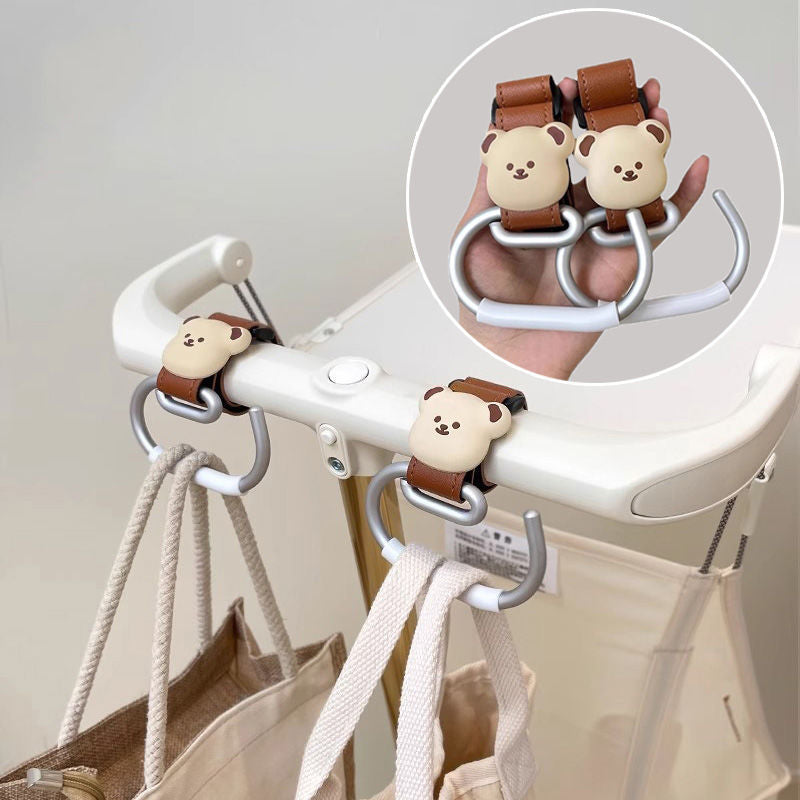 Stroller hook stroller special tiger accessories hanging bag children's pendant hook baby mother and baby stroller home