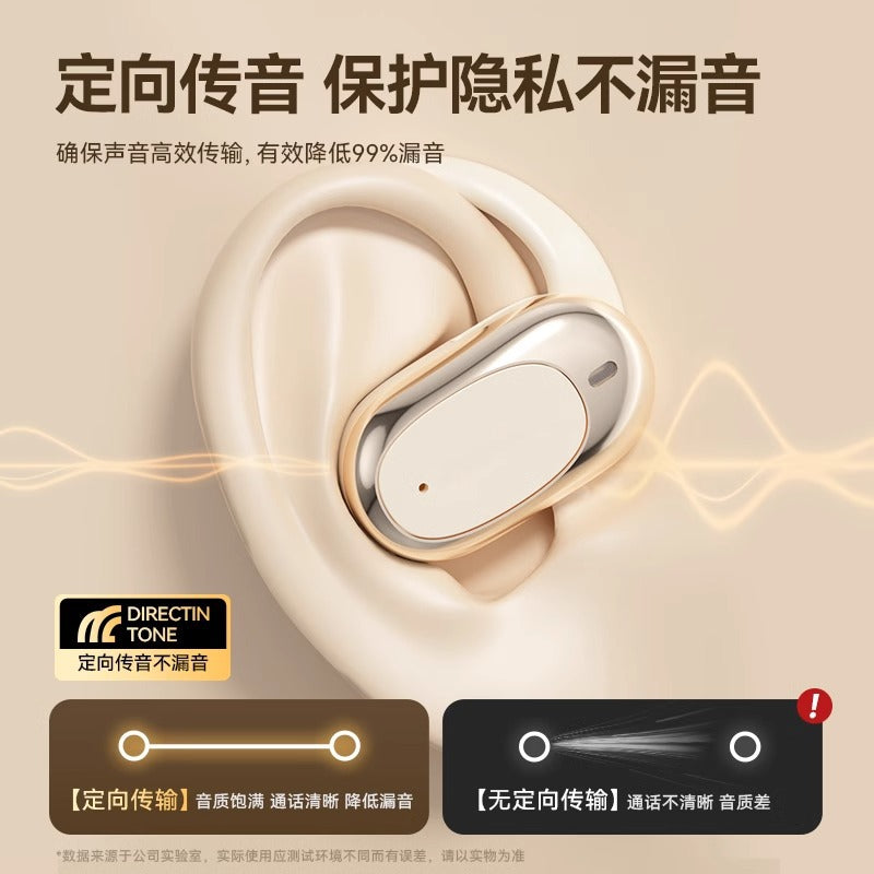 Voice of Berlin 2025 new Bluetooth headset non-in-ear open hanging ear noise reduction movement super long battery life