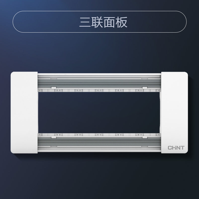 Chint Electric 118 type 5C white household 3 holes 5 holes 16a air conditioner socket with switch module usb plug