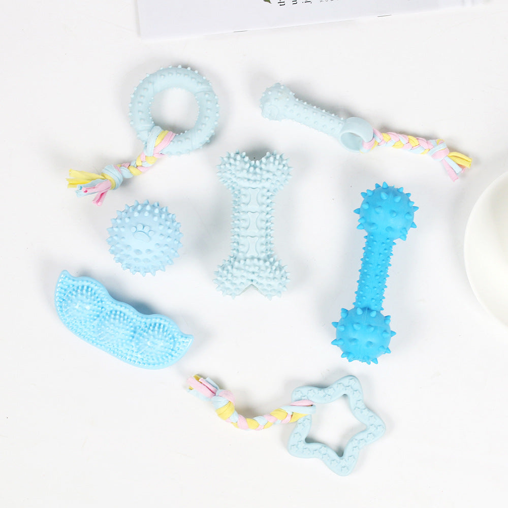 Cross-border hot sale TPR pet toys pet dog molar stick to relieve boredom self-hi, resistant to biting and not rotten, puppy self-hi toys