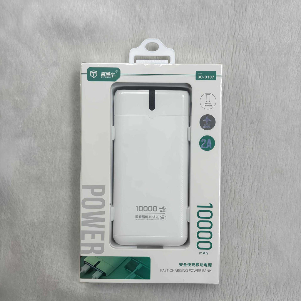 3C certified large capacity power bank 20000mAh real standard 10,000 portable mini mobile phone mobile power wholesale