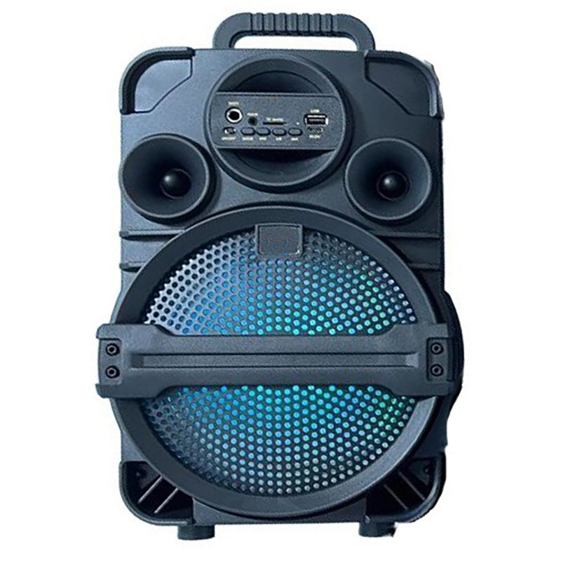 Outdoor portable card Bluetooth speaker, store square dance U disk radio with microphone Bluetooth speaker