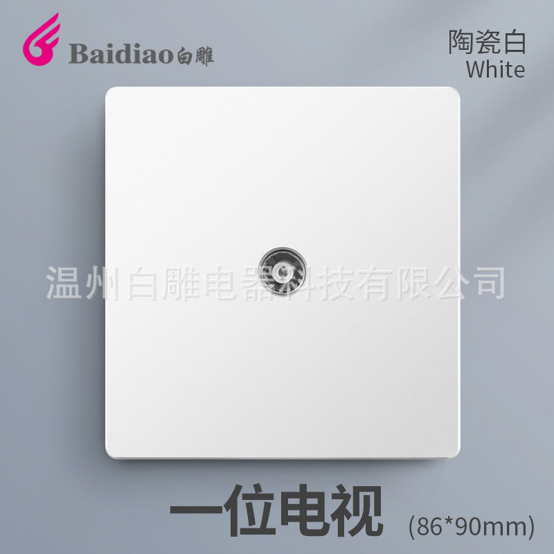 British standard switch socket British one-open 13A socket Multifunctional five-hole USB socket panel British standard European standard US standard