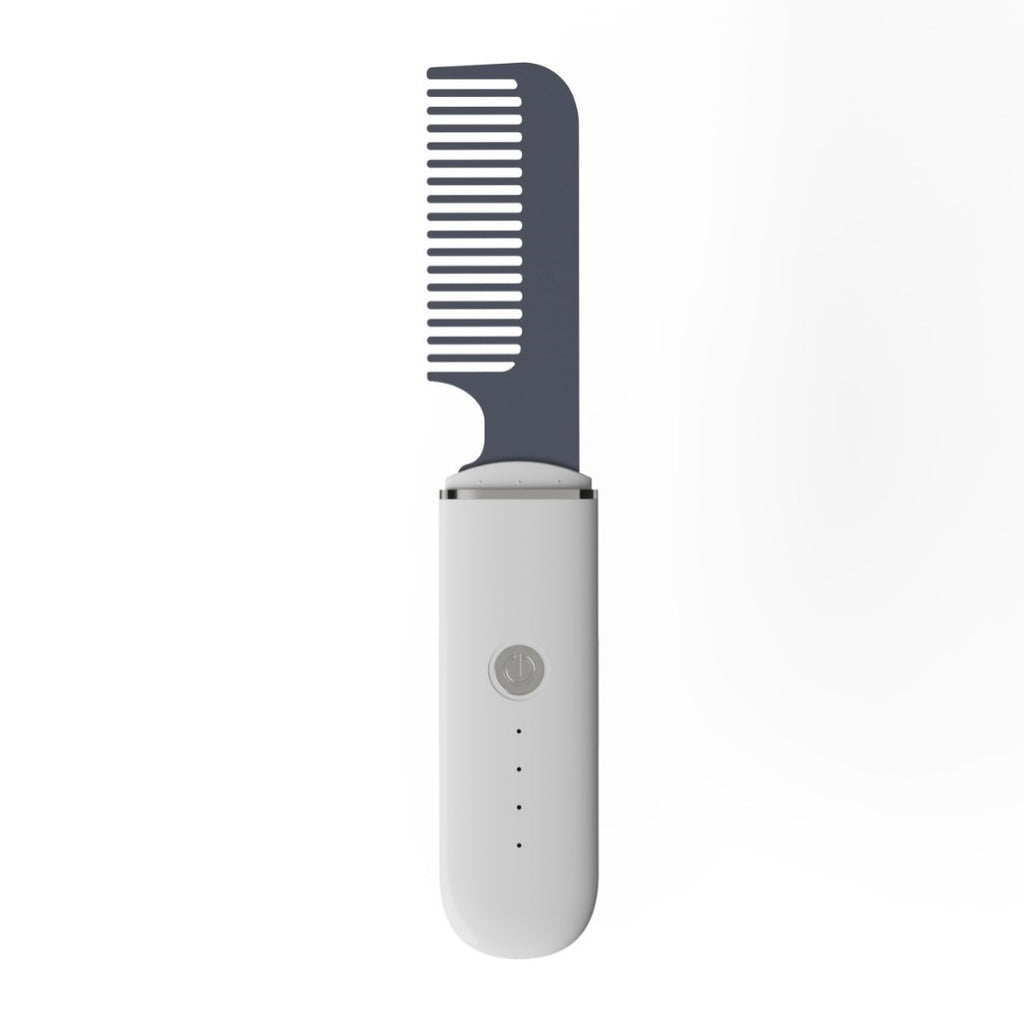 Cross-border EMS micro-current electric ultrasonic massage comb, medicine smooth hair essential oil liquid guide comb, hair care comb