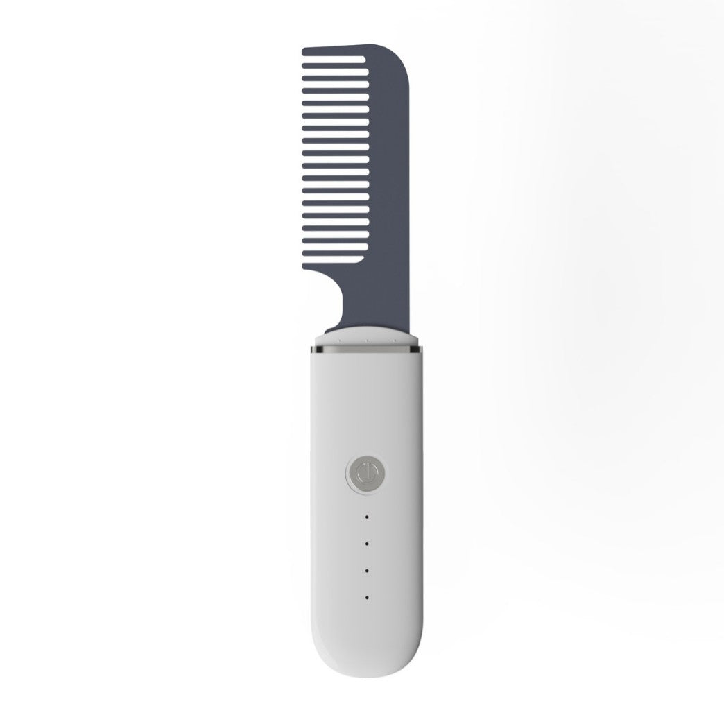 Cross-border EMS micro-current electric ultrasonic massage comb, medicine smooth hair essential oil liquid guide comb, hair care comb
