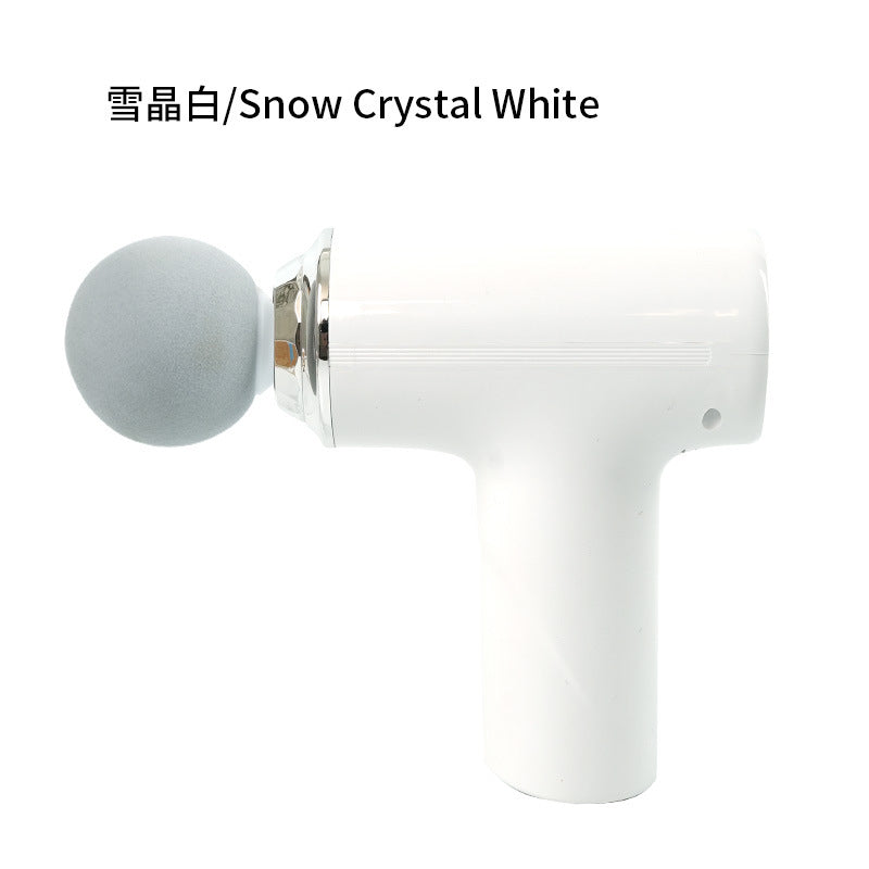 Cross-border fascia mini portable stretch multi-head muscle rechargeable massager household stretch high-frequency head fitness