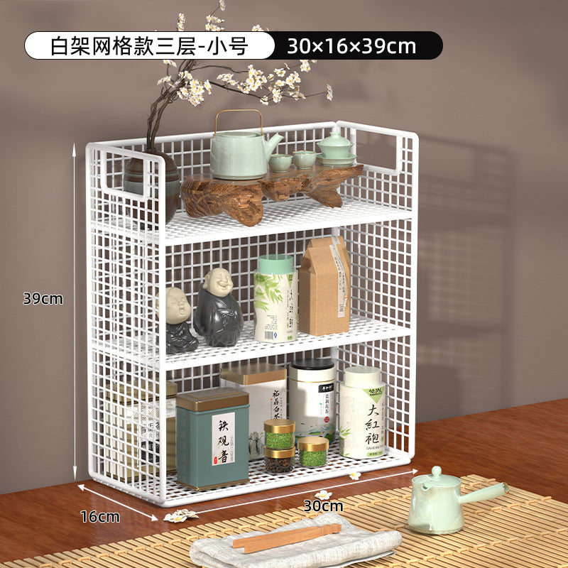 Cosmetics storage box, desktop shelf, household dresser, skin care product mask, multi-layer partition, sundries storage basket