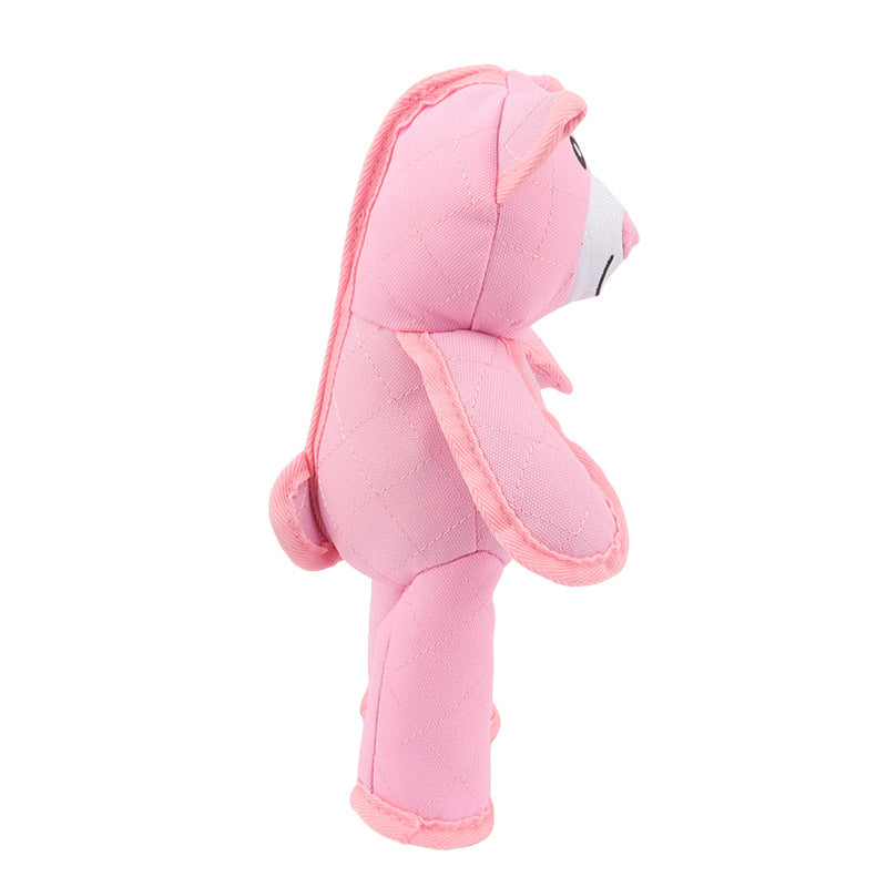 Powerful Bear Bite Resistant Oxford Cloth Dog Sound Grinding Teeth Companion Dog Toys Pet Supplies Companion Dolls