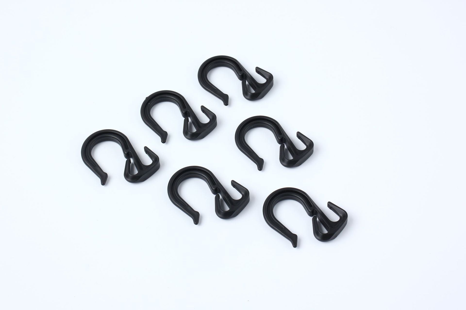 厂家直发 通用货物弹力绳网兜网钩配件 弹力绳网钩  塑料网钩配件