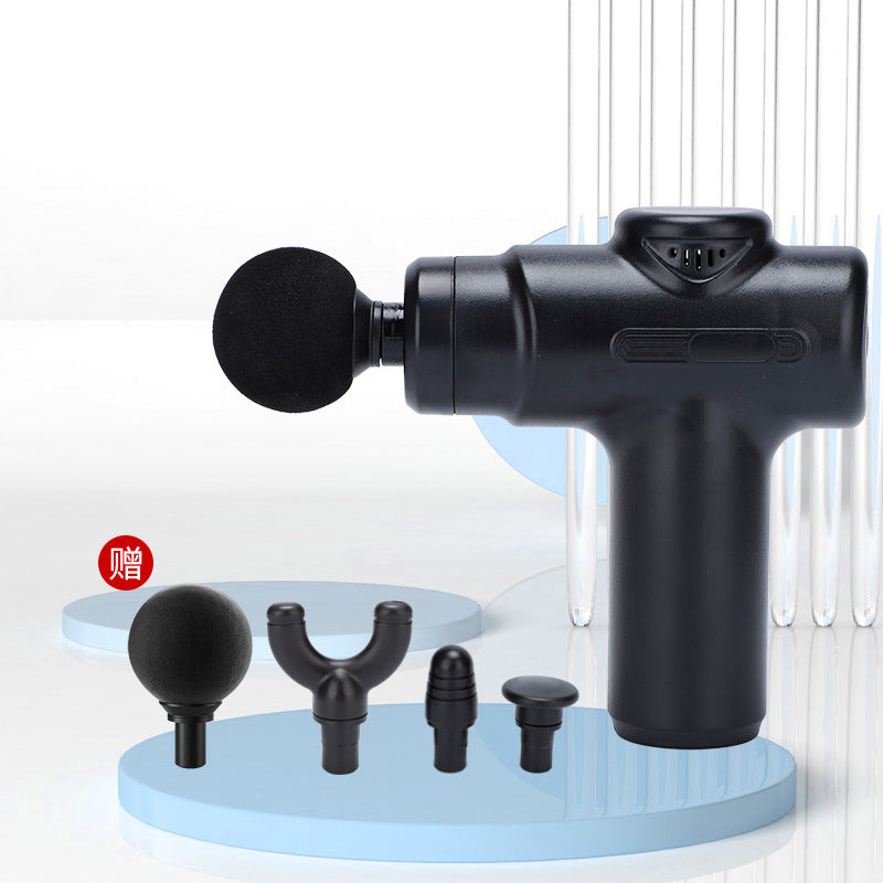 Household Fascia Gun Ladies Electric Massager Relieve Muscle Massage Massage Gun USB Mini Charging Fascia Gun