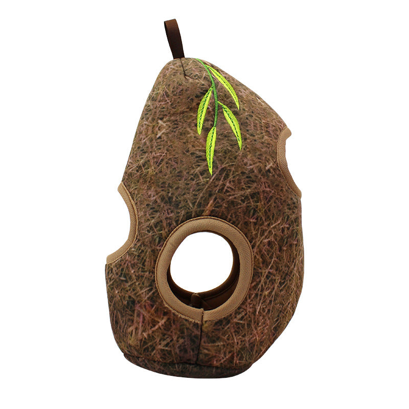 Amazon popular pet toys cat and dog squeaking doll sounding tree hole panda plush toy dog supplies