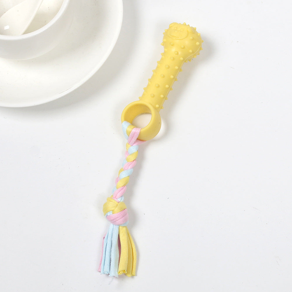 Cross-border hot sale TPR pet toys pet dog molar stick to relieve boredom self-hi, resistant to biting and not rotten, puppy self-hi toys