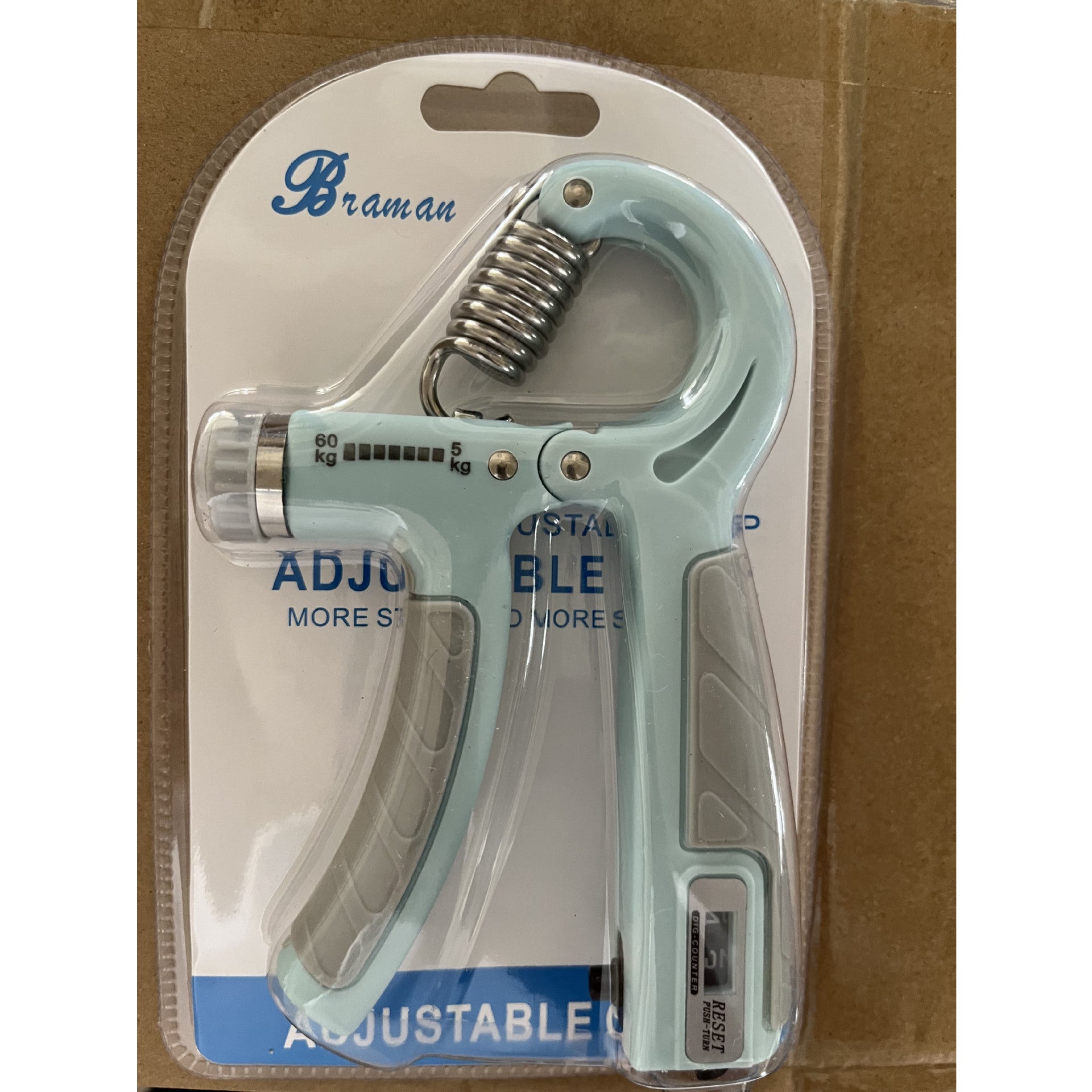 Counting grip professional arm training 5-60KG adjustable arm muscle hand strength fitness rehabilitation decompression finger manufacturer