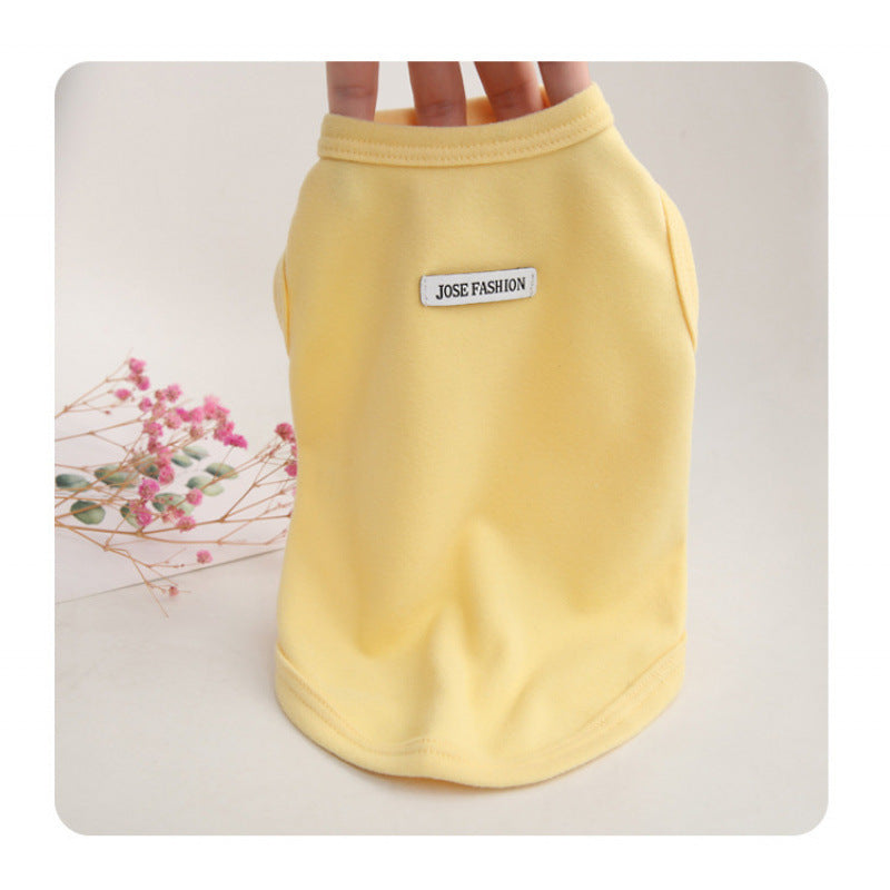 Cat clothes black German kitten clothes leash kitten cute warm new Chinese pure cotton autumn