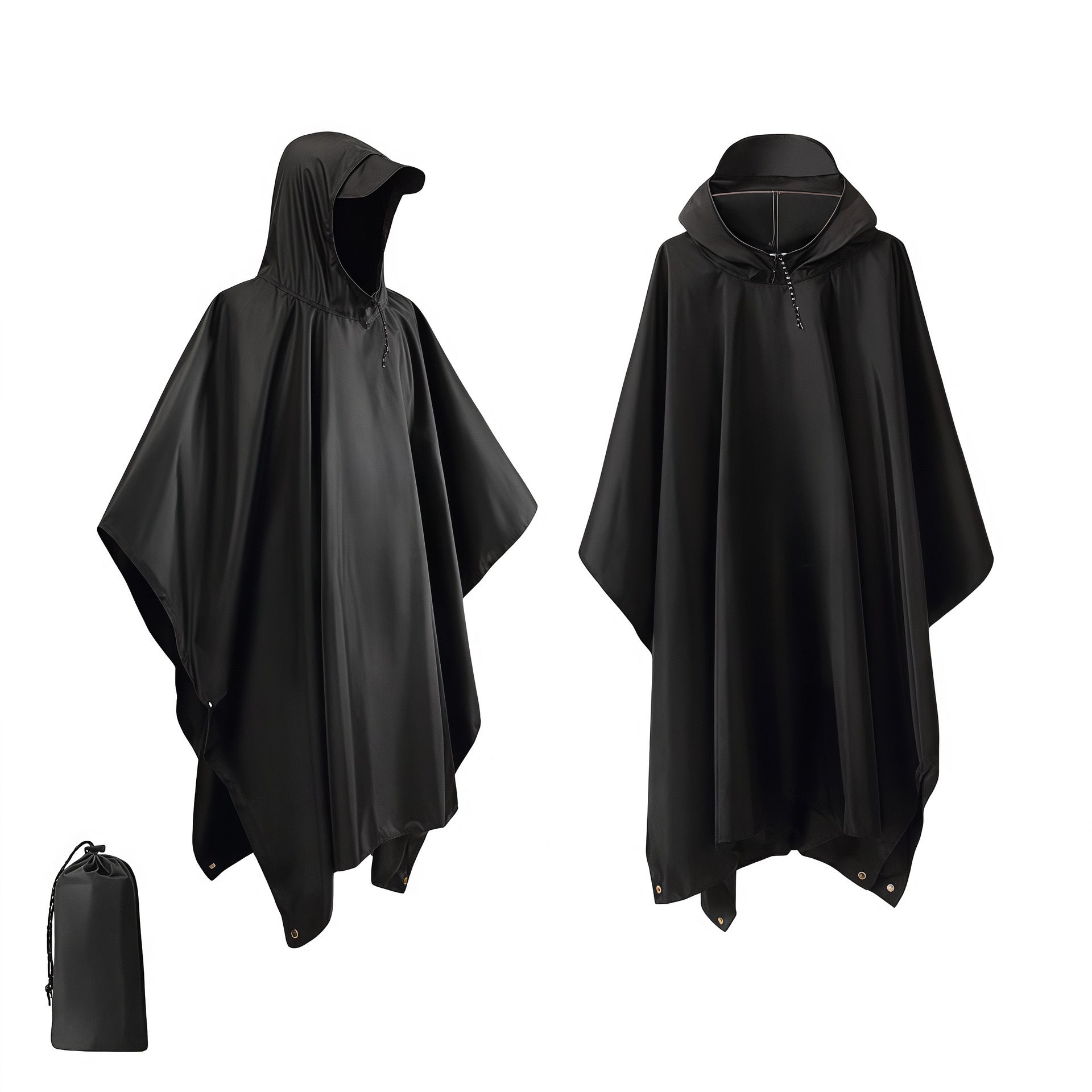 Fashion cape raincoat large size trench coat poncho cycling hiking rafting water play travel outdoor rainstorm protection