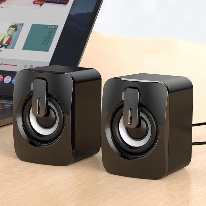 Yushuo/Subwoofer Desktop Notebook Multimedia Desktop Office Home Wired USB Small Speaker Computer Audio