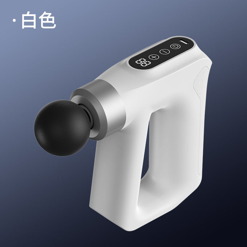 Cross-border Pulse Fascia Gun Muscle Deep Impact Choroid Mini Electric Massage Amazon Massager Neck Rub Gun