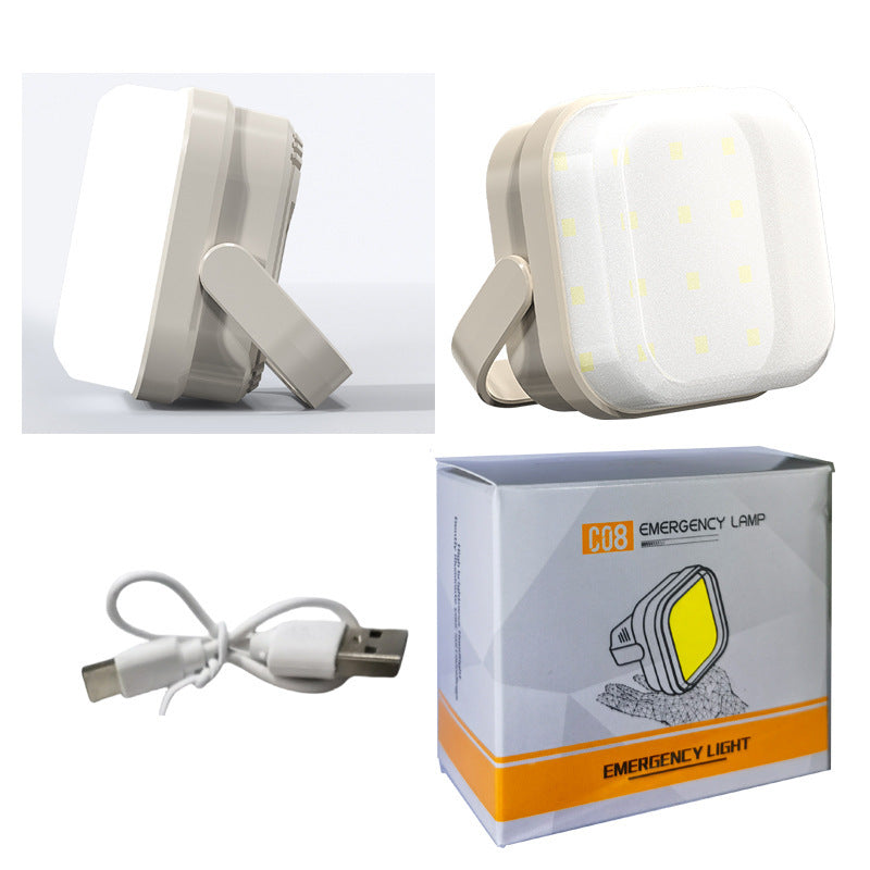 Portable mini camping light rechargeable long battery life tent light emergency light camping light rechargeable lighting