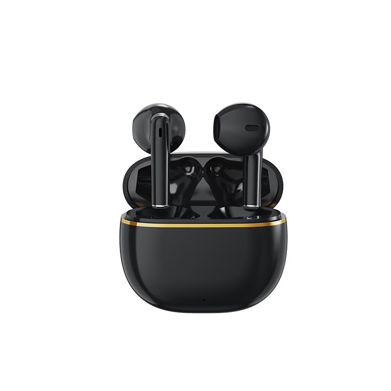 Half-in-ear Bluetooth headset, ultra-compact HIFI high sound quality, three-dimensional heavy bass, ultra-long standby, true wireless noise reduction