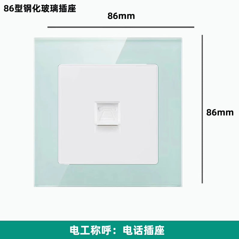 British 13A Hong Kong and Macao USB socket British standard porous TYPE-C charging panel switch electrical system