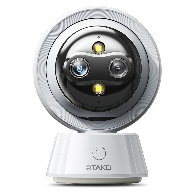 Retak new night vision high definition smart camera 360 degree indoor home wireless WiFi remote monitor