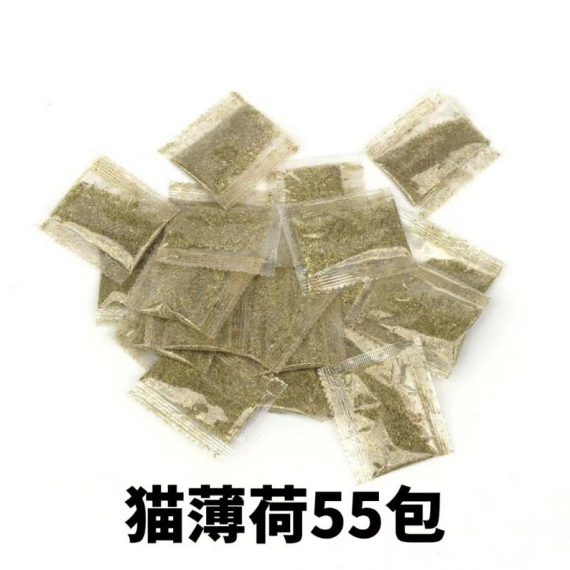 Catnip powder bagged catnip cat snacks to spit hairballs, turn hair and amuse kittens from hi Pet Cat Supplies Factory