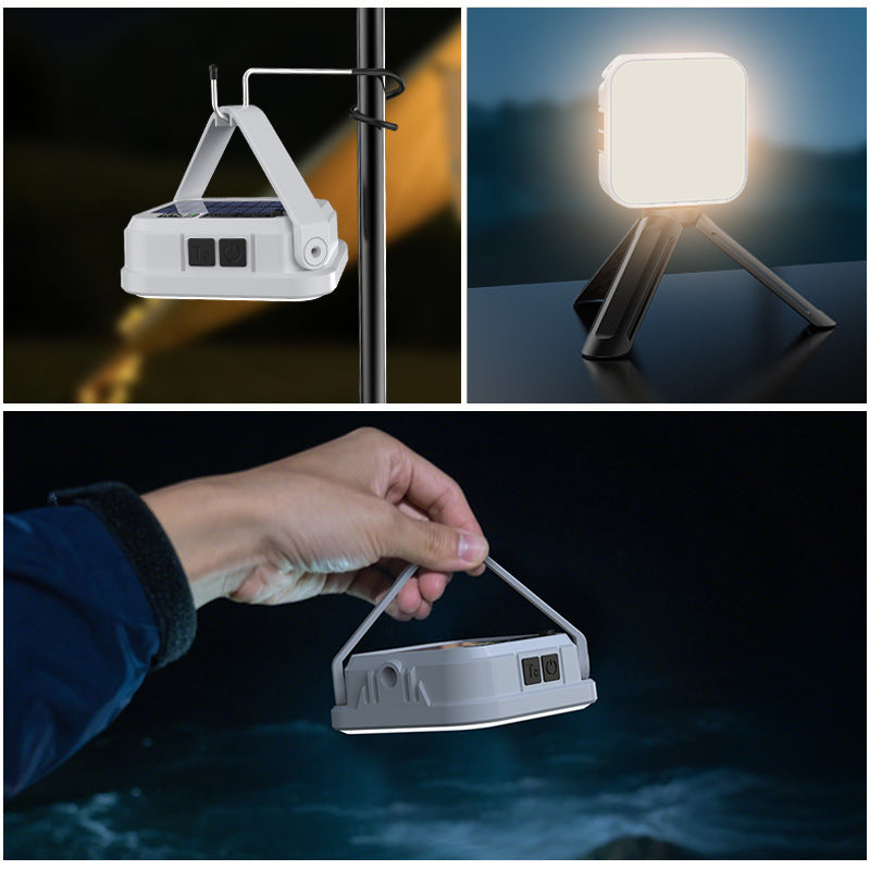Outdoor camping light led charging light high brightness long battery life camp light household atmosphere emergency camping light
