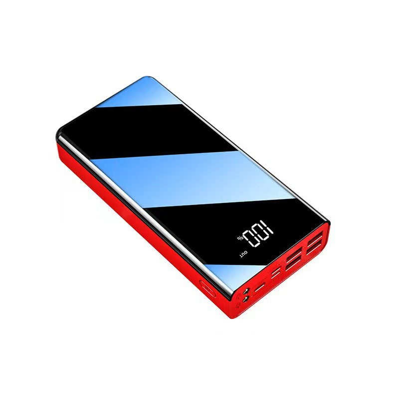 Factory wholesale large capacity power bank 50000 mAh foreign trade cross-border 100,000 outdoor portable, mobile power supply