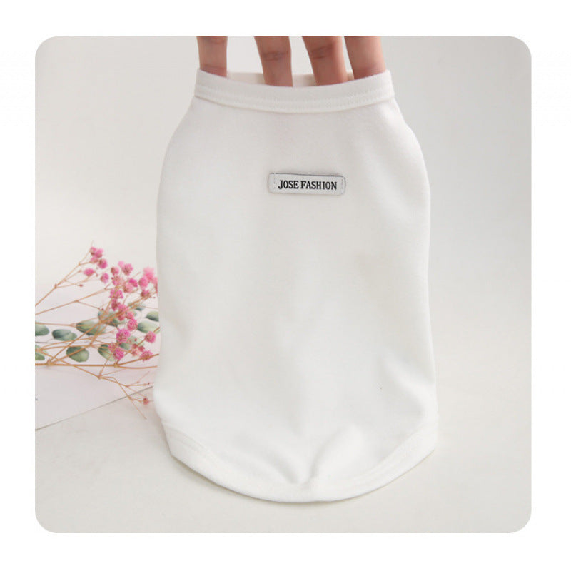 Cat clothes black German kitten clothes leash kitten cute warm new Chinese pure cotton autumn