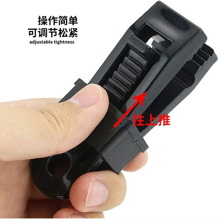 Multifunctional wind rope buckle raincloth camping outdoor tent canopy windproof fixed buckle tarpaulin shading net fixed clip