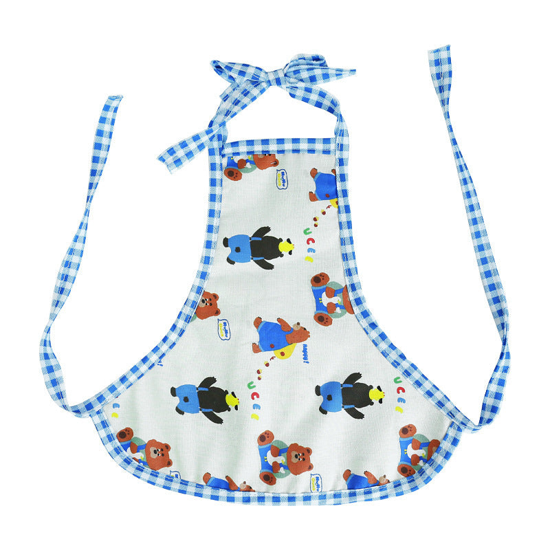 Wholesale dog anti-ice belly pocket cooling cartoon cute dog belly pocket belly protection anti-cold bib cat and dog clothes spot