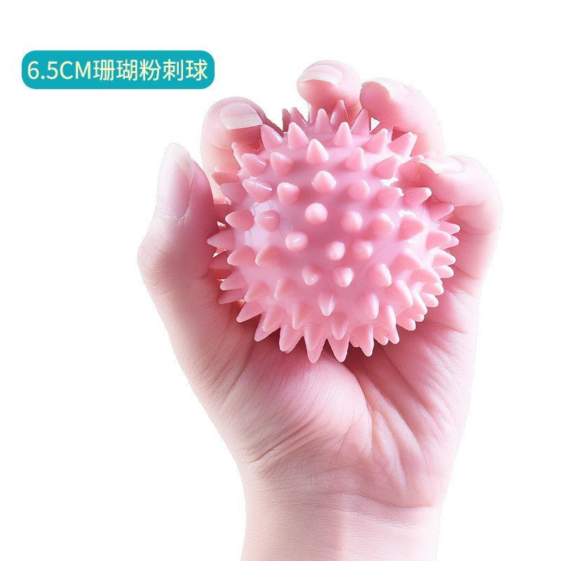 Hedgehog ball grip rehabilitation training hand fitness pressure ball partial paralysis hand finger elastic ball practice hand strength