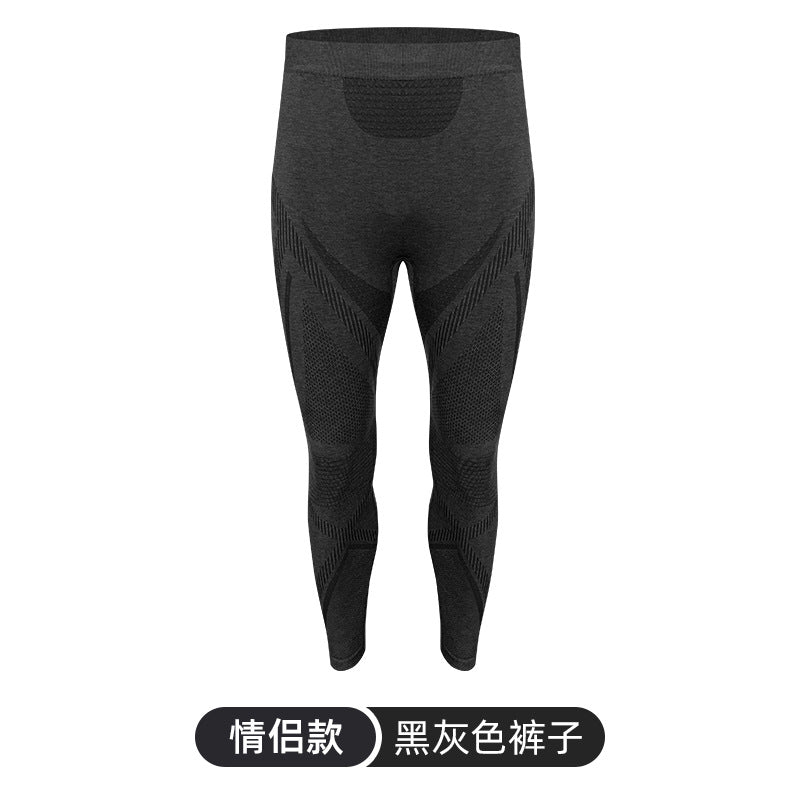 Outdoor mountaineering merino wool quick-drying underwear set men's and women's perspiration breathable sports function ski quick-drying clothes