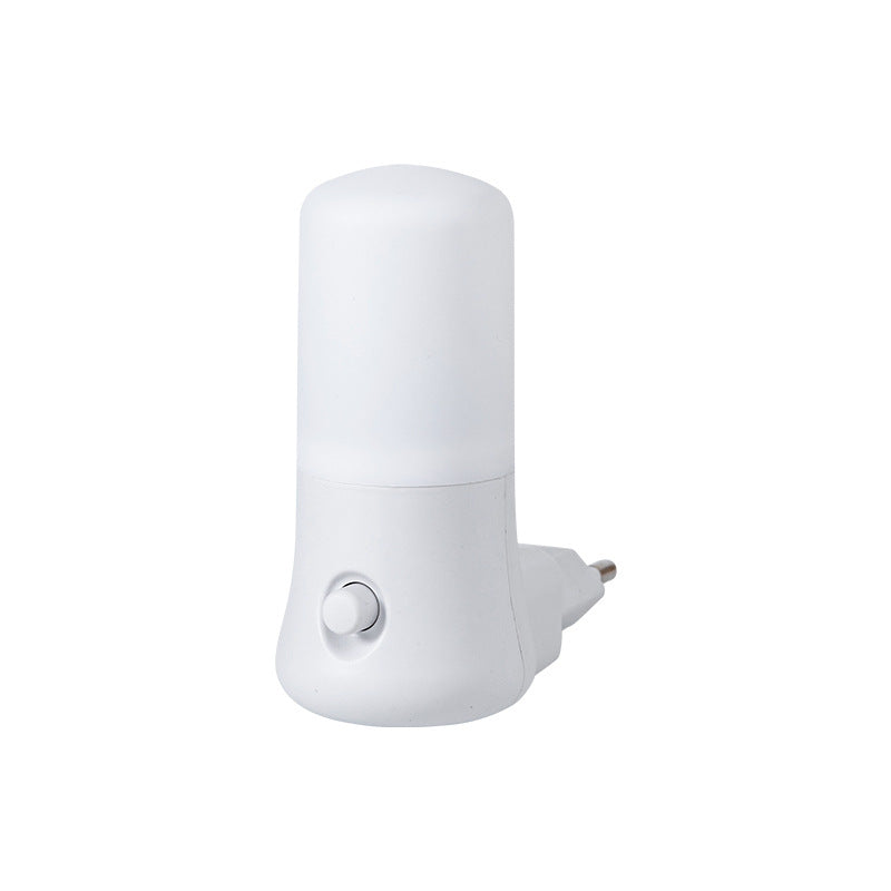 New 3W plug-in with switch LED night light cold and warm color living room bedroom sleep bedside light manufacturer wholesale stall