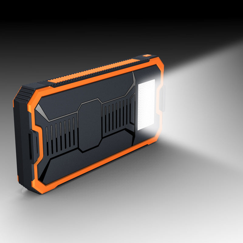 Solar outdoor power bank, large capacity 20,000 mAh mobile power supply, portable travel energy storage power supply