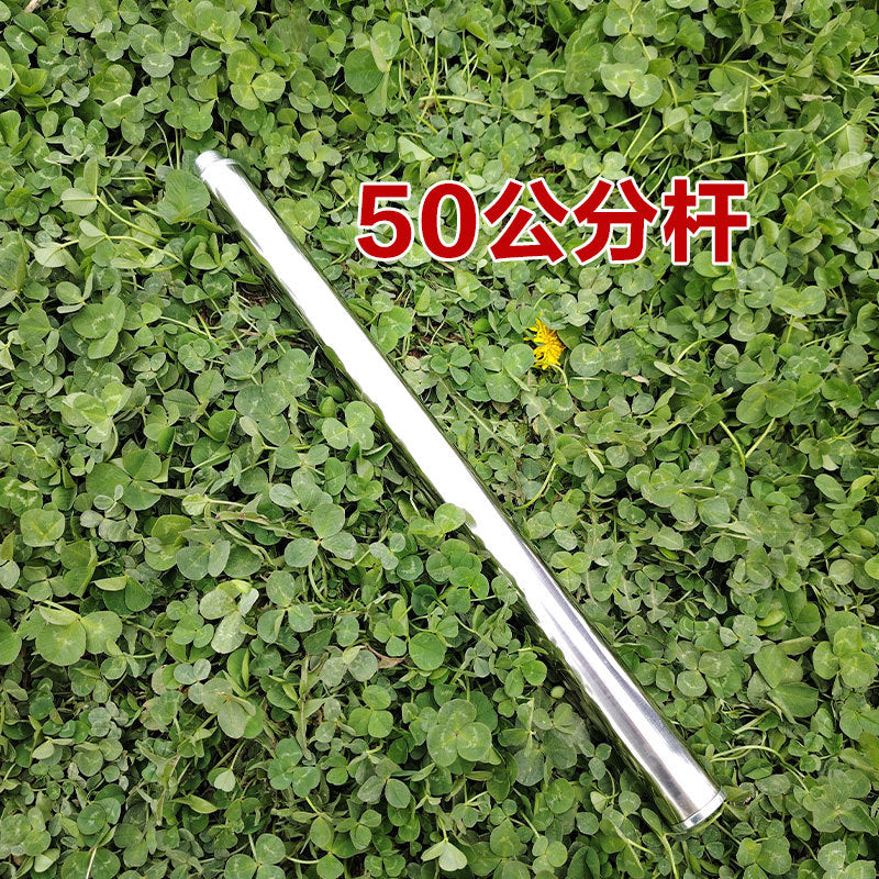 天幕支撑杆户外露营帐篷配件帐篷杆遮阳棚加长杆不锈钢加厚连接杆