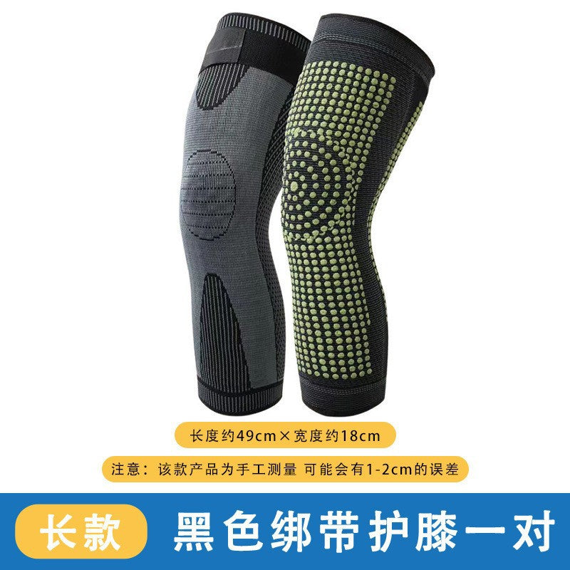 Wormwood heating bandage warm knee pads autumn and winter protection joints in the elderly cold wholesale over the knee