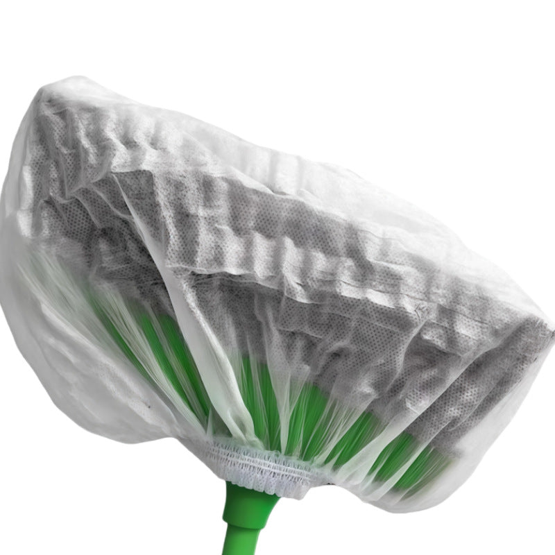 Disposable broom dust cover Thickened and reinforced non-woven fabric Home dry and wet dual-purpose wear-resistant broom head Universal cover