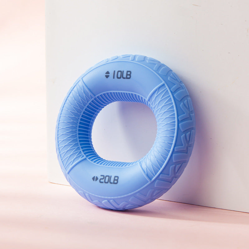 Silicone grip ring, men and women practice arm muscle training, hand strength equipment, five-finger strength, children and students exercise hand strength rehabilitation