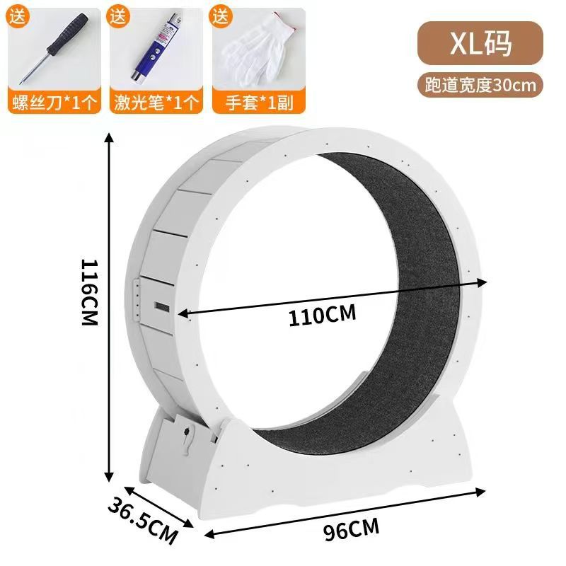 Cat Treadmill Pet Cat Climbing Frame Clearance Cylinder Roller Silent Sports Fitness Large Cat Toy Cat Running Wheel