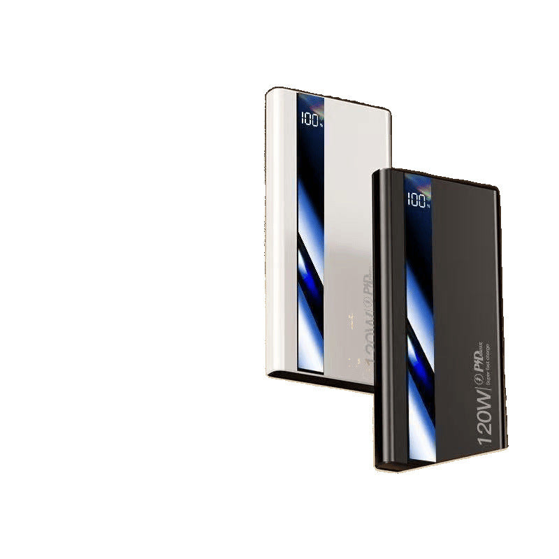 120W super fast charging 20000mAh power bank large capacity flash charging mobile phone universal mobile power supply