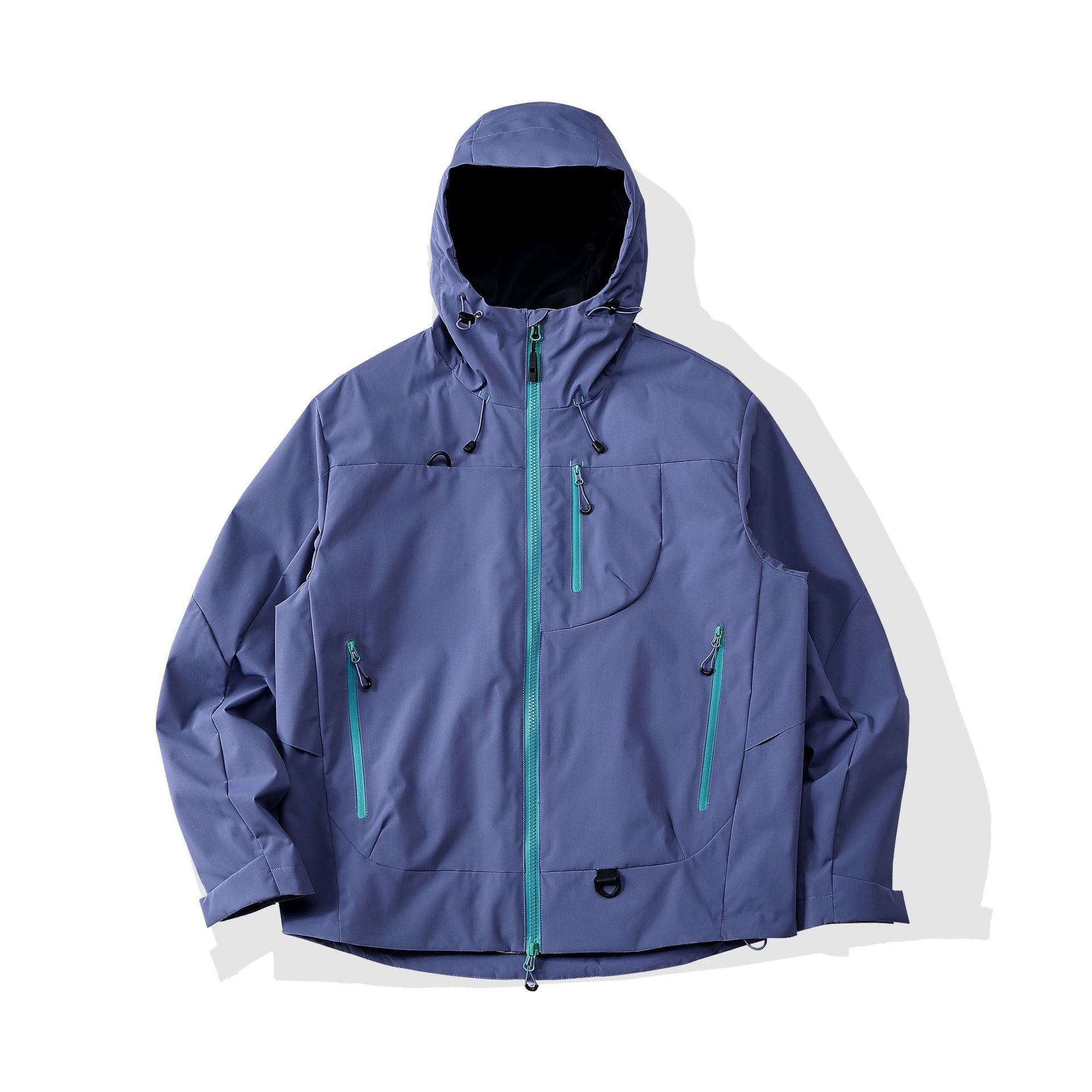 Empty mountain rain high-end flat replacement outdoor jacket hiking mountaineering entering Tibet jacket fleece liner windproof and waterproof