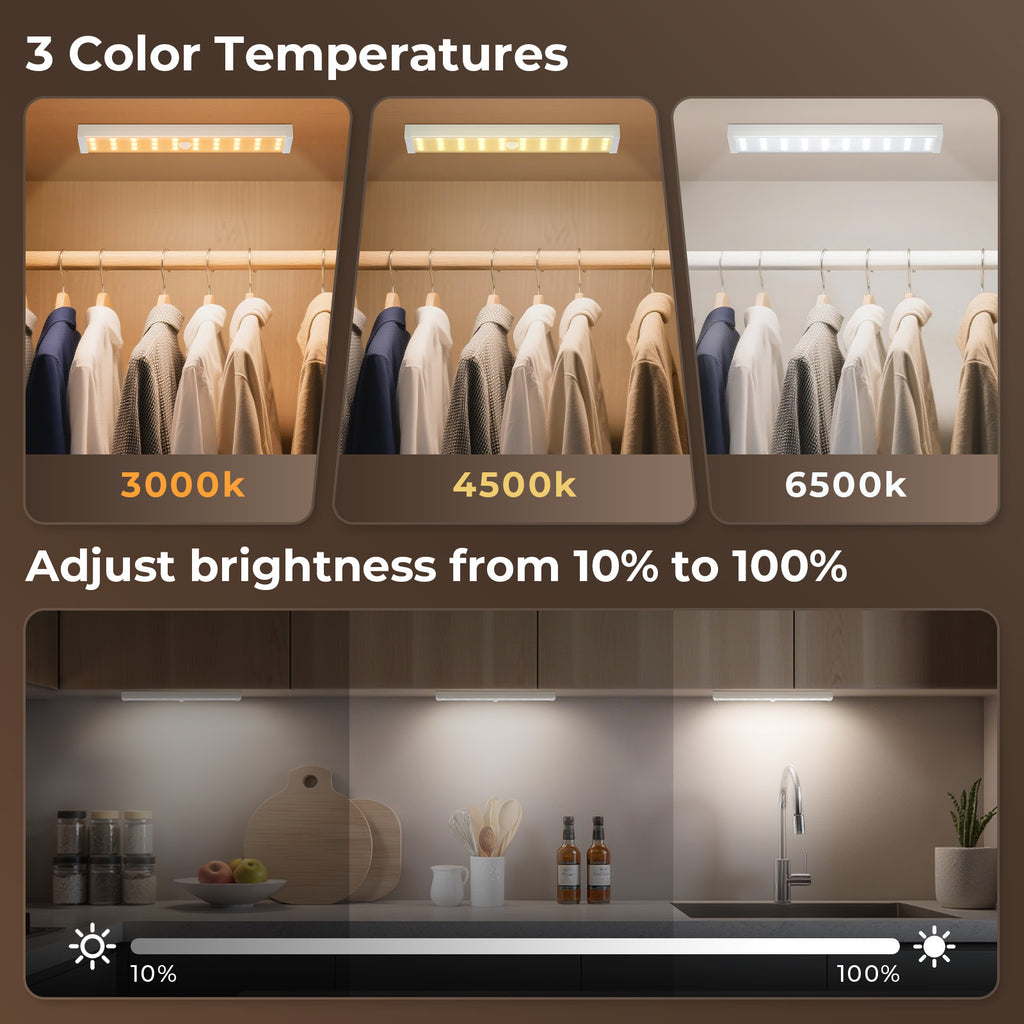 The new popular led magnetic induction light is on when people come, bedroom cabinet, bedside intelligent lighting atmosphere night light