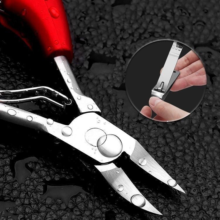 Nail scissors, hawkbill pliers, nail groove special pedicure, toenail device, single personal pointed mouth oblique mouth home set, nursing inflammation