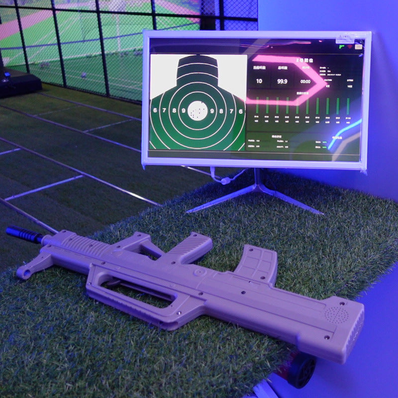 Intelligent analog indoor digital sports experience hall equipment Large-scale infrared shooting laser interactive competition