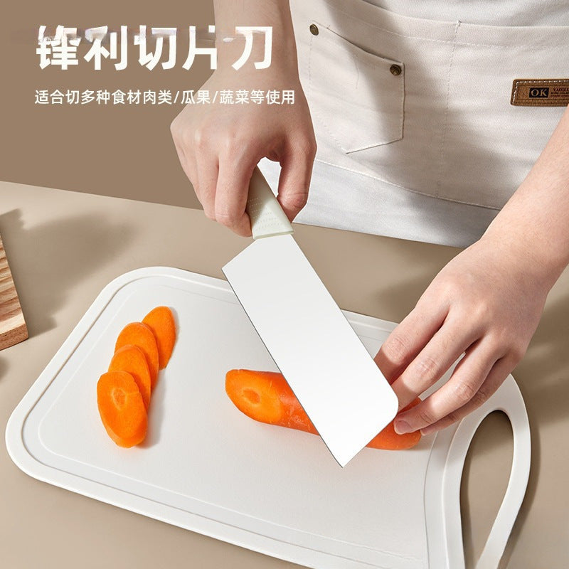 Kitchen Gadgets Cutting Board Knife Fruit Knife Peeler Scissors Combination Household Student Dormitory Set Knives