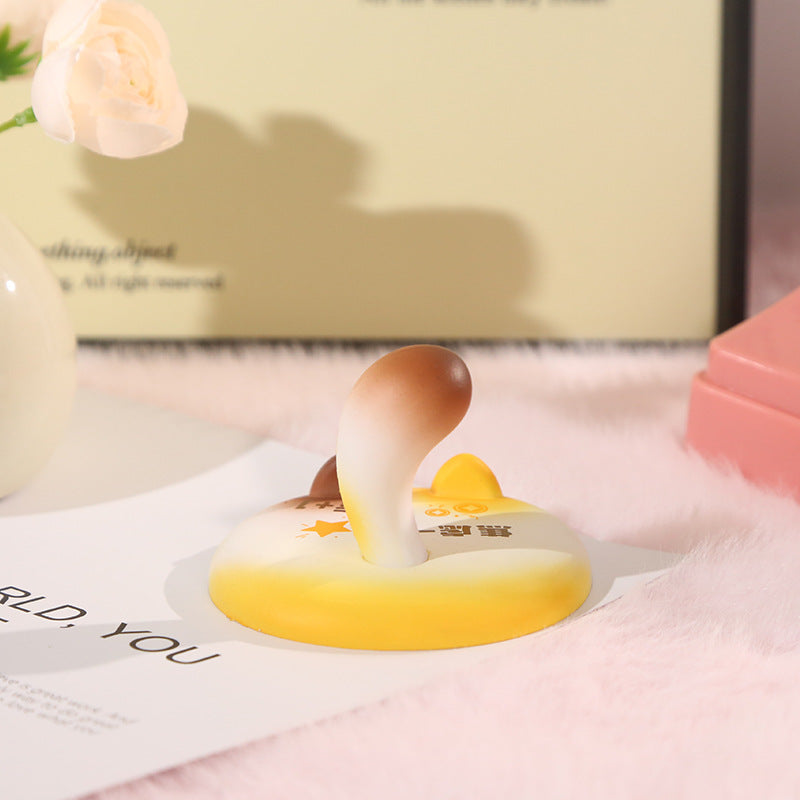 Cute creative design Meow Meow mobile phone holder A must-have artifact for home lazy people Mobile phone holder Vinyl desktop ornament