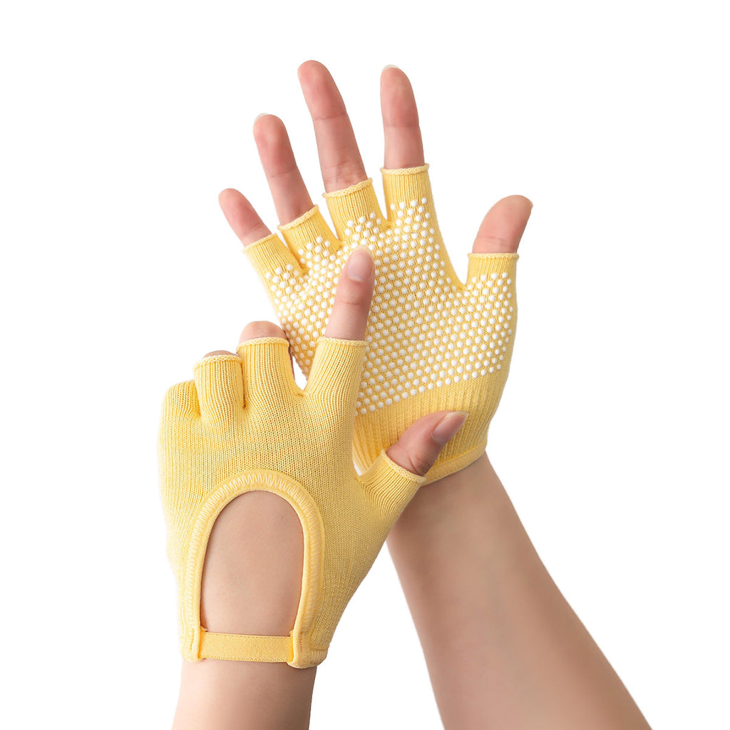 16-Color half-finger women's fitness gloves barbell pot carrying equipment cycling road bike yoga skipping rope badminton anti-cocooning