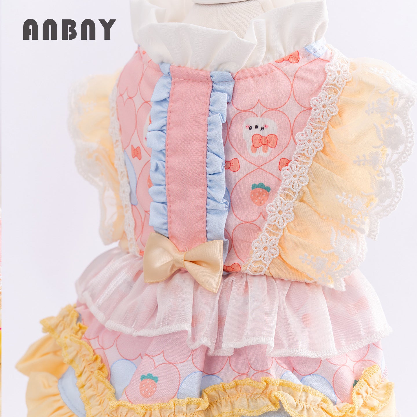 A piece of hair Lolita puppy clothes pet clothes soft and comfortable small dog princess dress dog clothes