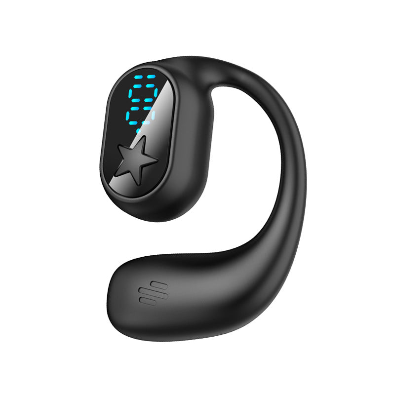 Boys and girls running 2025 new rotatable wireless bluetooth headset single ear hanging ear gift wholesale